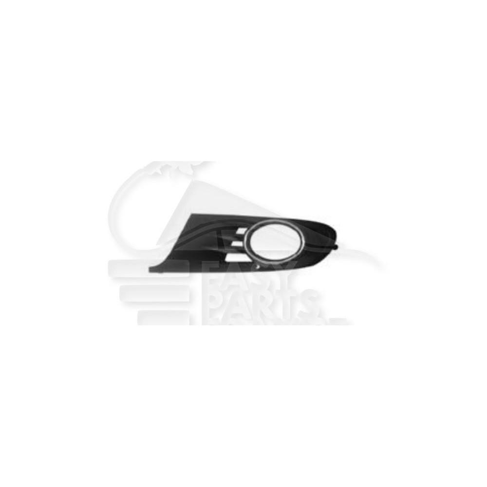 GRILLE DE PARE-CHOC AVANT-GAUCHE AVEC EMPLACEMENT ANTI-BROUILLARD pour VOLKSWAGEN GOLF