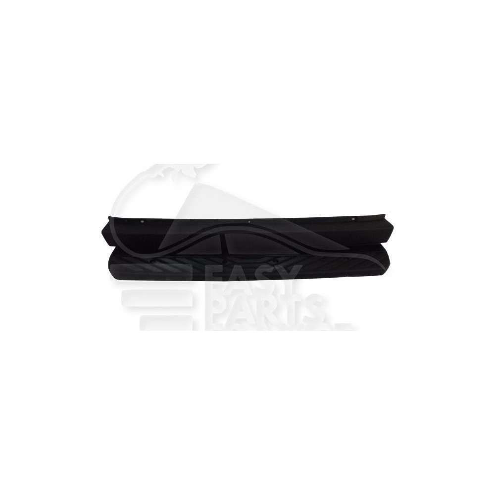PARE-CHOC ARRIÈRE CENTRAL NOIR SANS PACKONTROL - AVEC MARCHE PIED pour MERCEDES SPRINTER