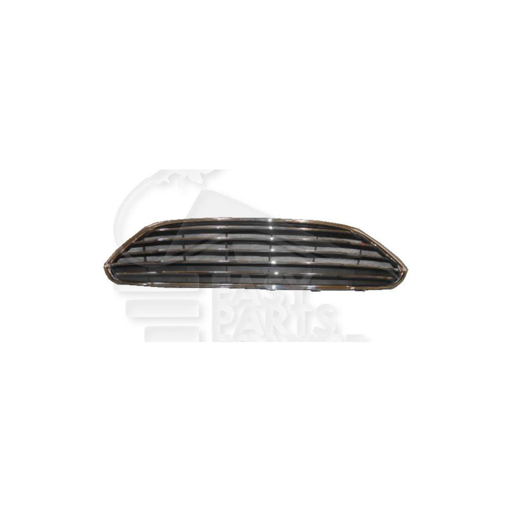 GRILLE DE PARE-CHOC AVANT CENTRALE SUPÉRIEUR pour FORD FIESTA