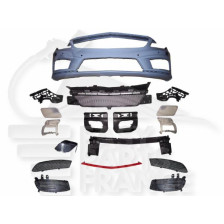 PARE-CHOC AVANT A PEINDRE AVEC LAVE PHARE - AVEC PACKONTROL COMPLET pour MERCEDES CLASSE A - W176