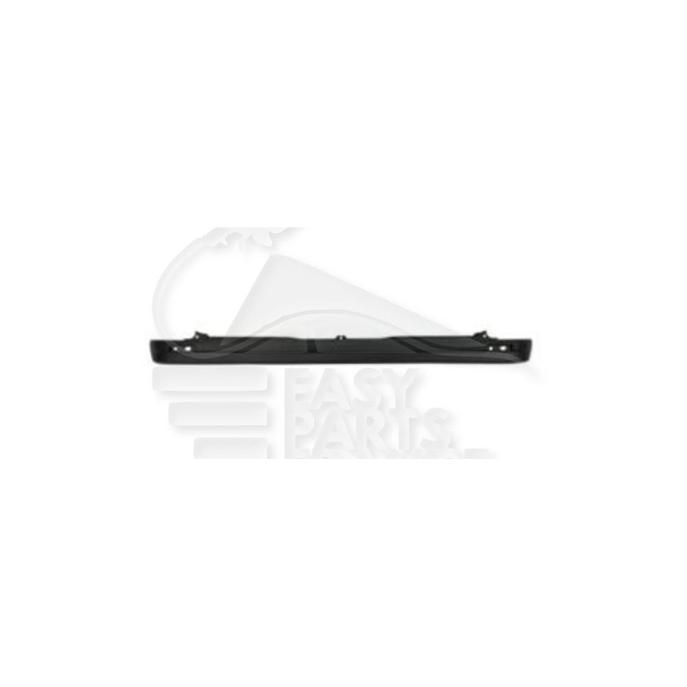 PARE-CHOC ARRIÈRE NOIR SANS PACKONTROL pour RENAULT TRAFIC