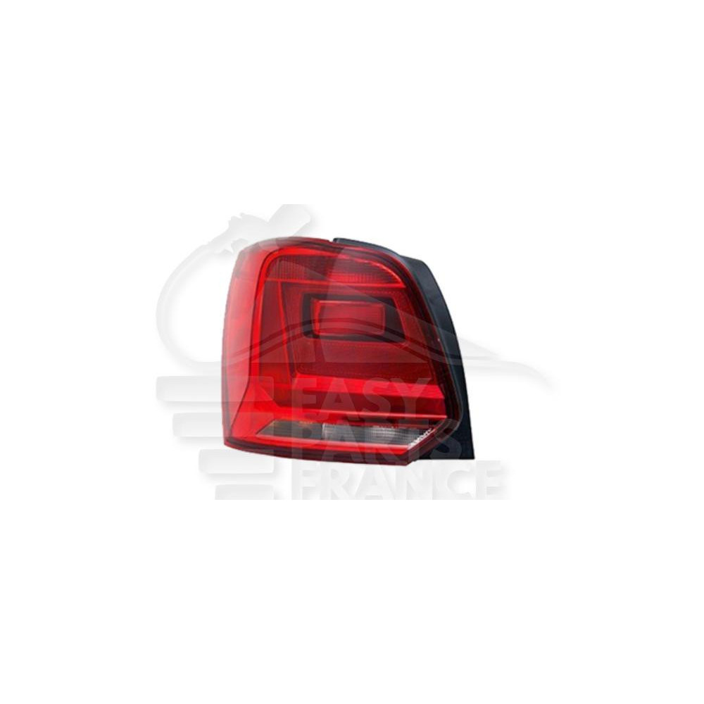 FEU ARRIÈRE-GAUCHE BLANC/ROUGE 3/5 PORTES pour VOLKSWAGEN POLO