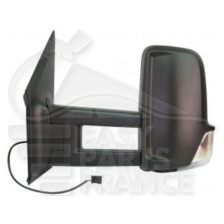 RÉTROVISEUR GAUCHE MANUEL 2 PINS AVEC FEU BRAS LONG pour MERCEDES SPRINTER