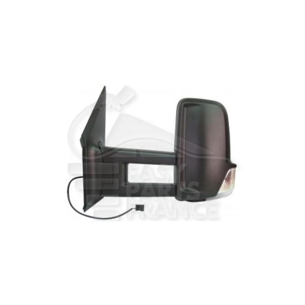 RÉTROVISEUR GAUCHE MANUEL 2 PINS AVEC FEU BRAS LONG pour MERCEDES SPRINTER