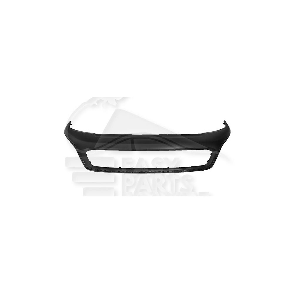 MOULURE SUPÉRIEUR PARE-CHOC AVANT NOIRE pour FIAT FIORINO