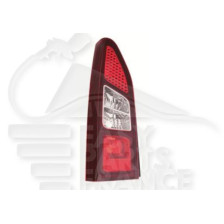 FEU ARRIÈRE-GAUCHE FUME - 1 PORTE pour PEUGEOT PARTNER