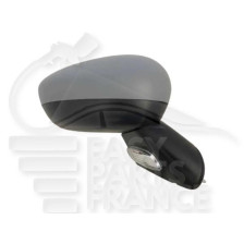 RÉTROVISEUR DROIT ÉLECTRIQUE A PEINDRE BASE NOIRE AVEC FEU et SONDE DE TEMPÉRATURE 7 PINS pour DS DS 3