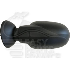 RÉTROVISEUR GAUCHE MANUEL NOIR pour DACIA LOGAN