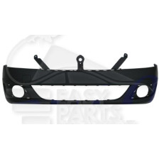 PARE-CHOC AVANT NOIR AVEC EMPLACEMENT ANTI-BROUILLARD pour DACIA LOGAN MCV