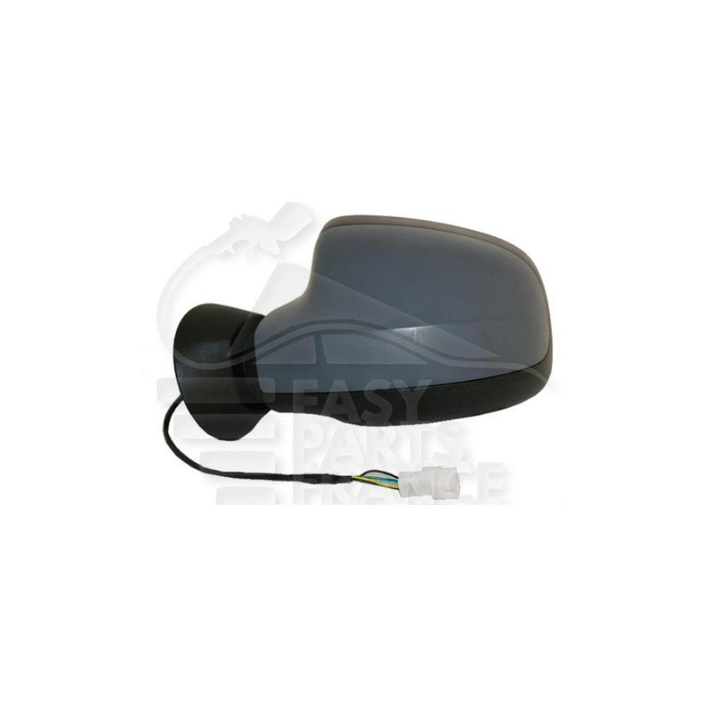 RÉTROVISEUR GAUCHE ÉLECTRIQUE CHAUFFANT NOIR pour DACIA SANDERO