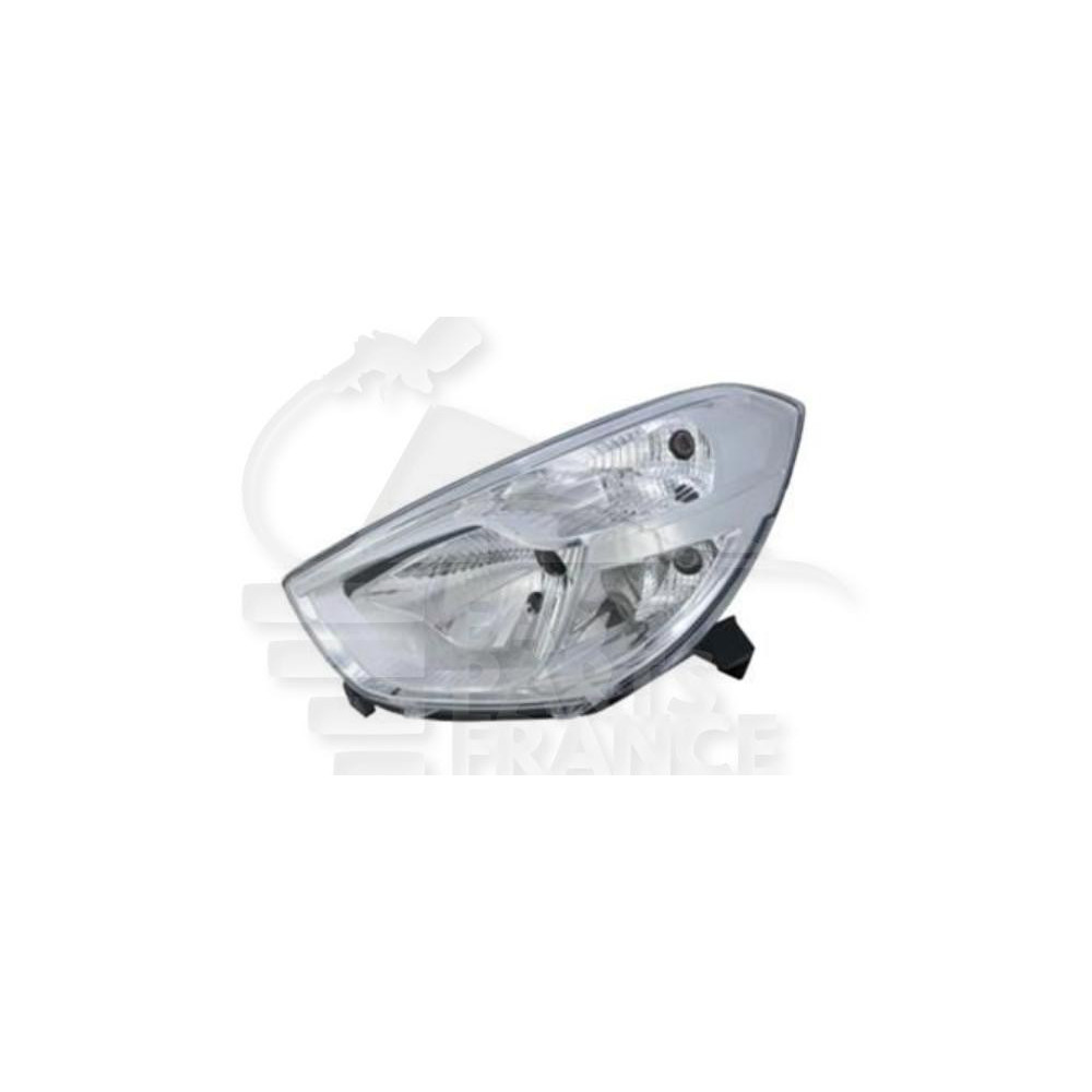 PHARE OPTIQUE GAUCHE H4 ÉLECTRIQUE SANS MOTEUR pour DACIA DOKKER