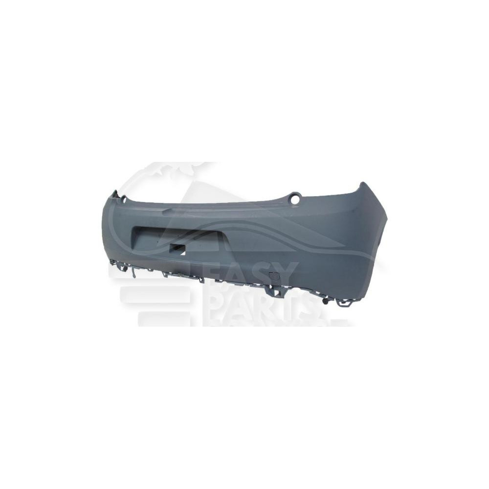 PARE-CHOC ARRIÈRE A PEINDRE SANS EMPLACEMENT MOULURE pour CITROEN C3