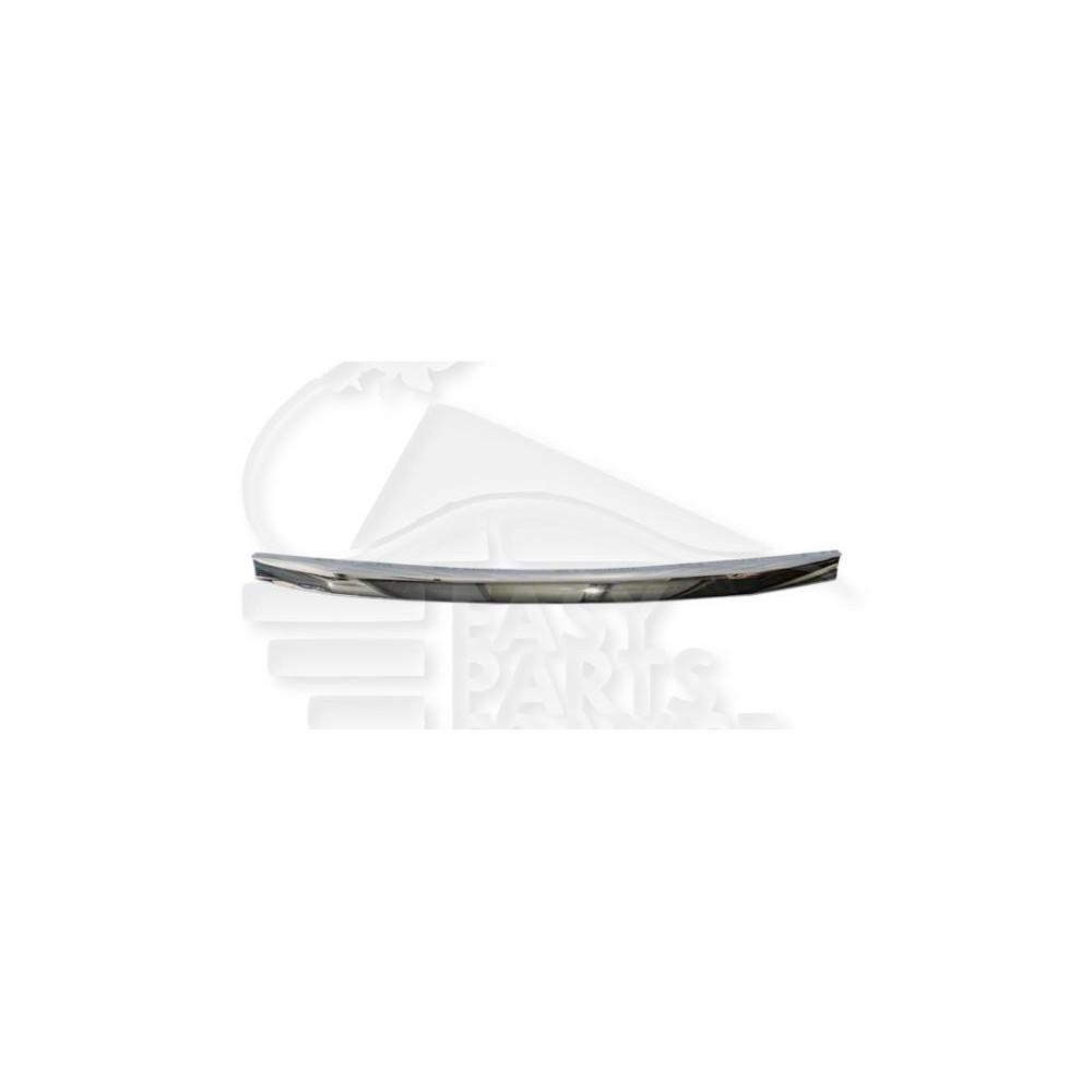 MOULURE DE GRILLE DE CALANDRE CHROMEE pour DACIA SANDERO
