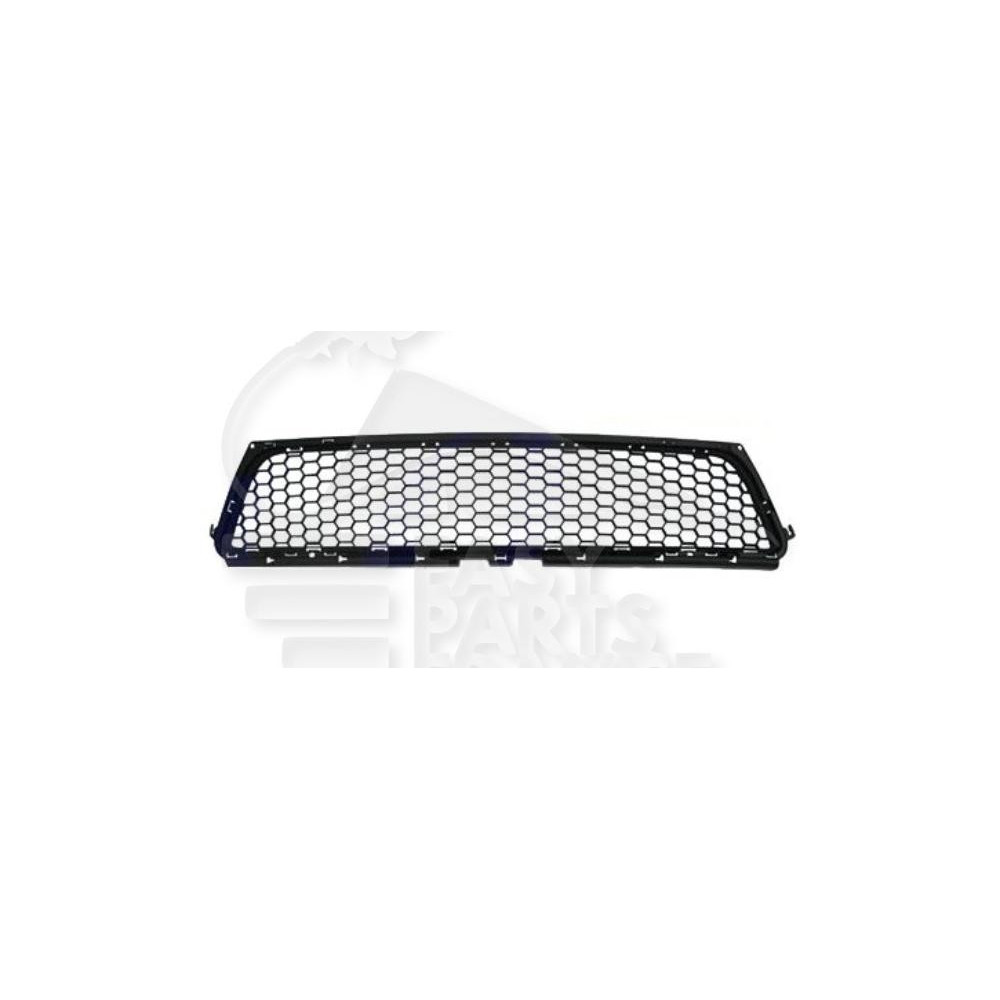 GRILLE DE PARE-CHOC AVANT CENTRALE NOIRE pour DACIA SANDERO STEPWAY