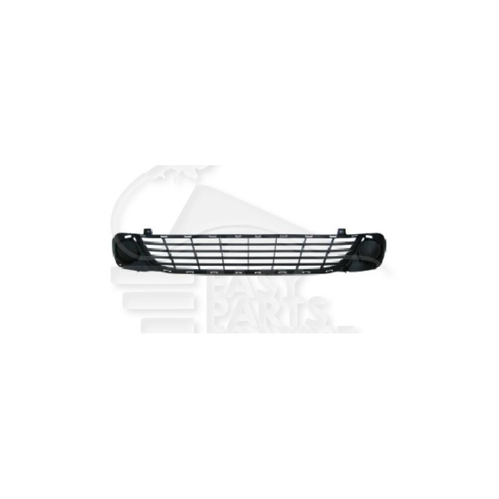 GRILLE DE PARE-CHOC AVANT CENTRALE NOIRE pour DACIA LODGY