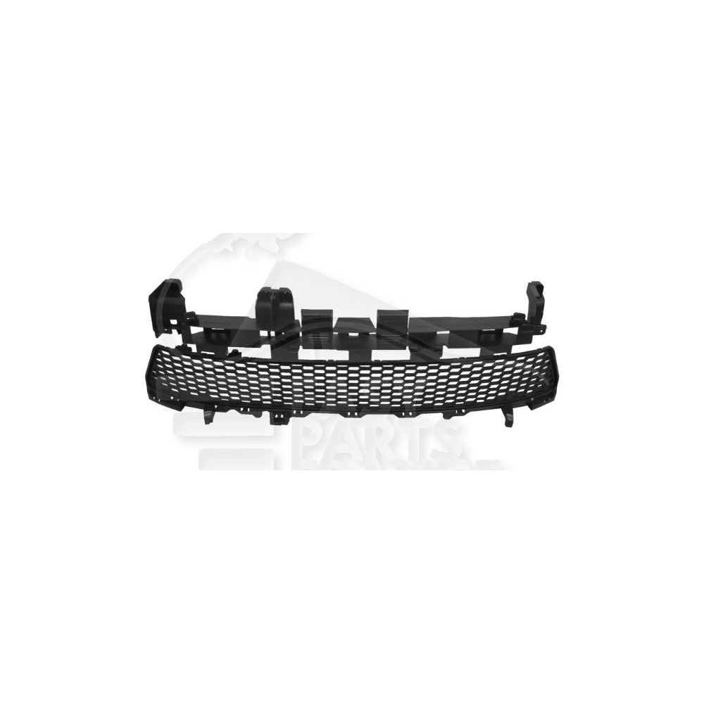 GRILLE DE PARE-CHOC AVANT CENTRALE NOIRE pour DACIA LOGAN