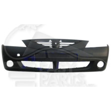 PARE-CHOC AVANT A PEINDRE AVEC EMPLACEMENT ANTI-BROUILLARD pour DACIA LOGAN