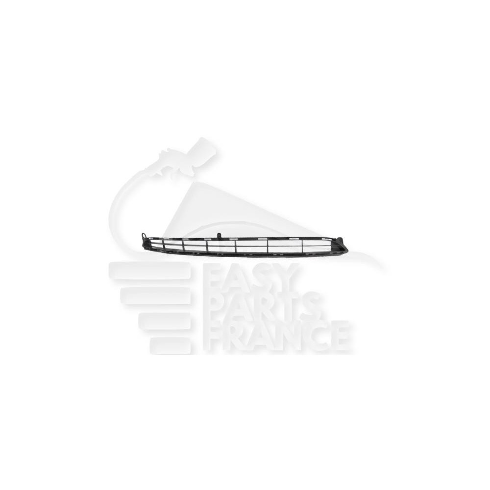 GRILLE DE PARE-CHOC AVANT SUPÉRIEUR NOIRE pour CITROEN C3