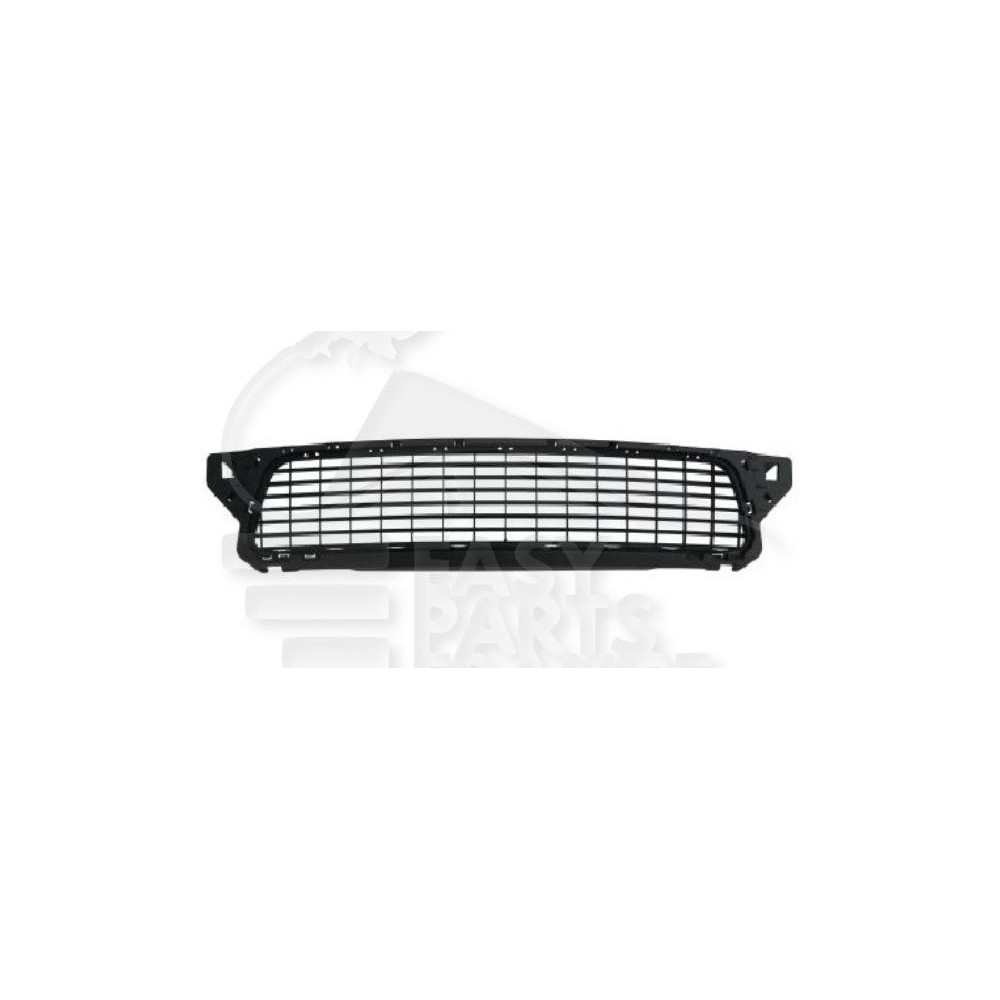 GRILLE DE PARE-CHOC AVANT CENTRALE NOIRE pour DACIA DUSTER