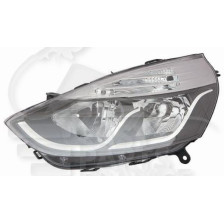 OPT G H7+H1 ELECT A/MOTEUR F/NOIR & PROFIL BLANC 