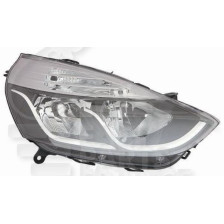 OPT D H7+H1 ELECT A/MOTEUR F/NOIR & PROFIL BLANC 