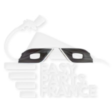 GRILLE DE PC AVD/AVG A/EMPL AB NOIRE & MOULURE CHROMEE 