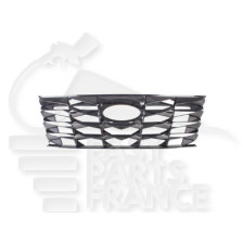 GRILLE DE CALANDRE CHROMÉ PEINTE-FUMÉE NOIR S/CAMERA 