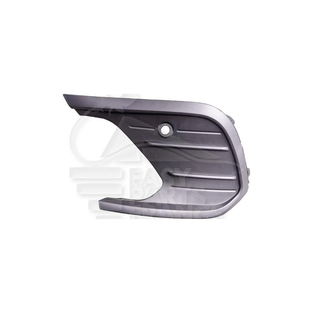 GRILLE DE PARE-CHOC AVANT-GAUCHE NOIRE AVEC PACKONTROL pour VOLKSWAGEN POLO