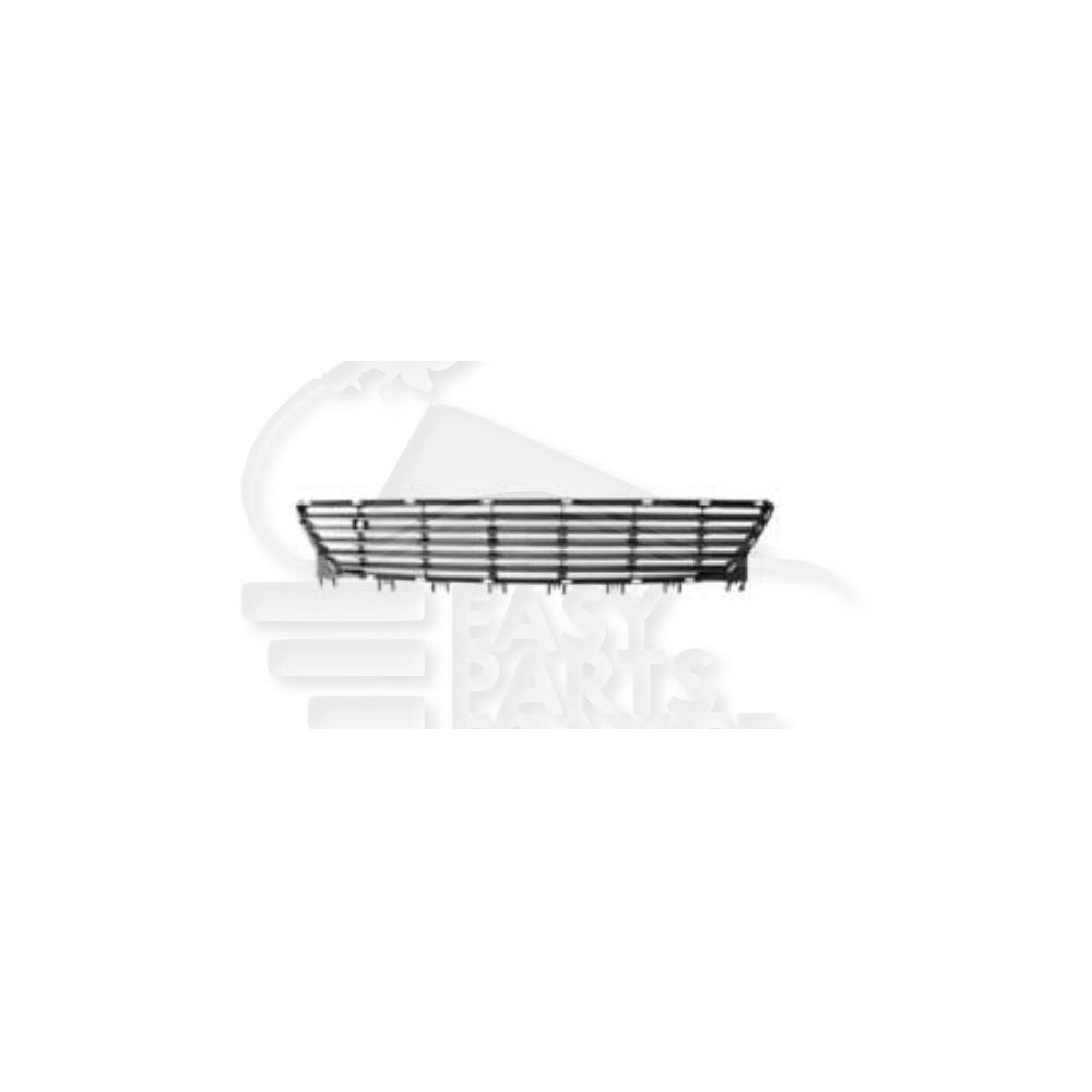 GRILLE DE PARE-CHOC AVANT CENTRALE NOIRE pour OPEL ZAFIRA