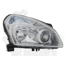 PHARE OPTIQUE DROIT D2R+H7 ÉLECTRIQUE AVEC MOTEUR SAUF BALLASTRE pour NISSAN QASHQAI