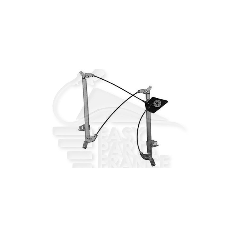 MECANISME DE LEVE VITRE ÉLECTRIQUE AVANT-GAUCHE pour AUDI Q3