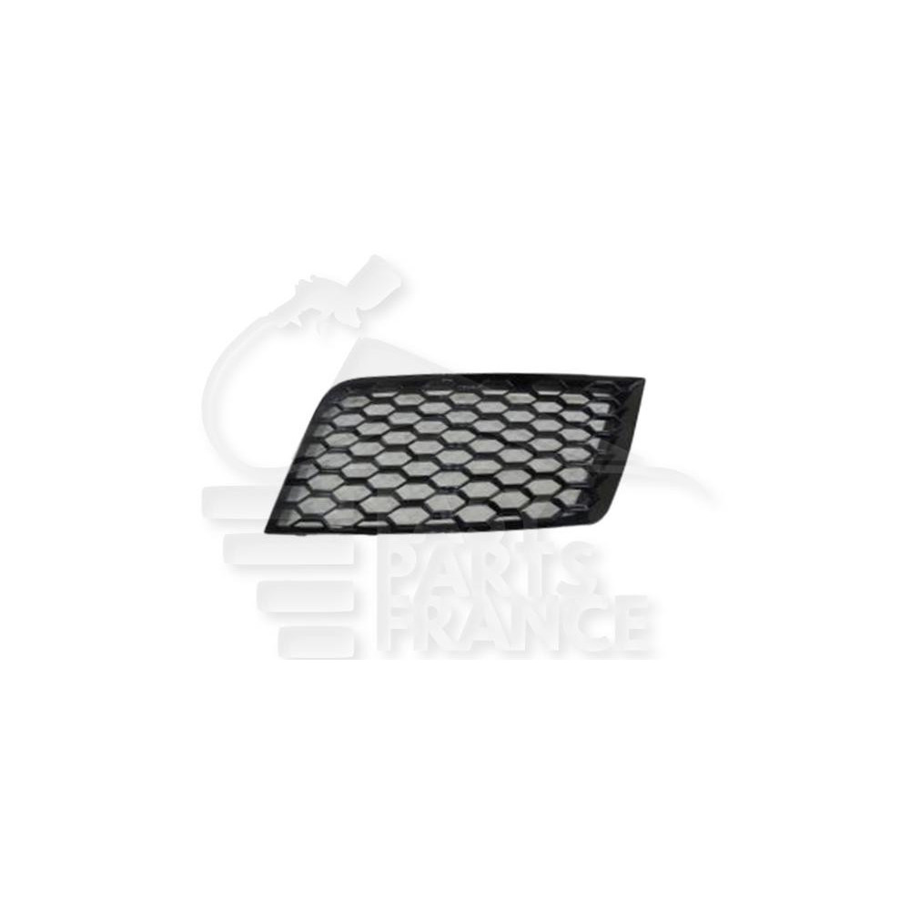 GRILLE DE PARE-CHOC AVANT-GAUCHE NOIRE pour AUDI A3