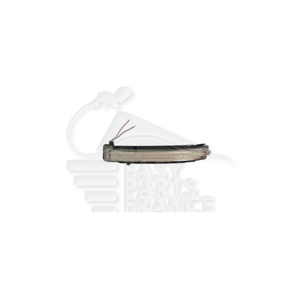 FEU DE RÉTROVISEUR GAUCHE BLANC LED pour NISSAN X TRAIL