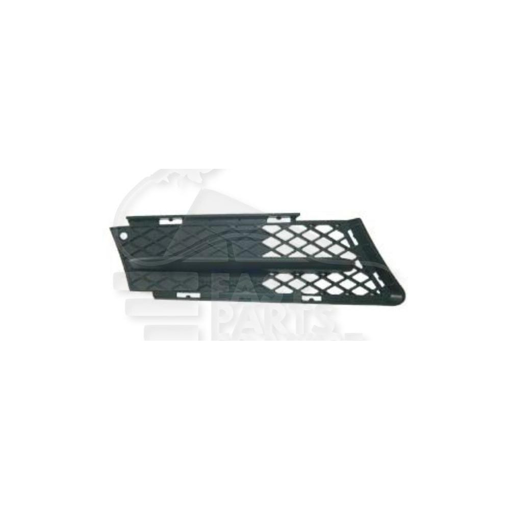 GRILLE DE PARE-CHOC AVANT-DROIT AVEC MOULURE NOIRE pour BMW S3 E90