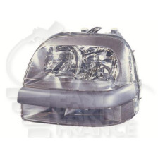 PHARE OPTIQUE GAUCHE H7+H1 ÉLECTRIQUE SANS MOTEUR pour FIAT DOBLO