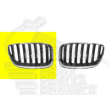 GRILLE DE CALANDRE AVANT-DROIT NOIRE - CHROMEE pour BMW X5