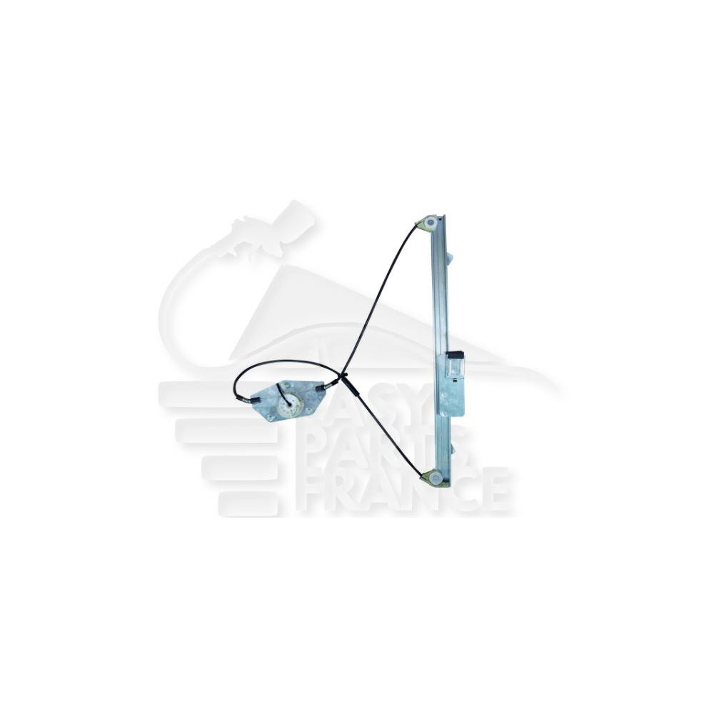 MECANISME DE LEVE VITRE ARRIÈRE-GAUCHE ÉLECTRIQUE pour VOLKSWAGEN AMAROK