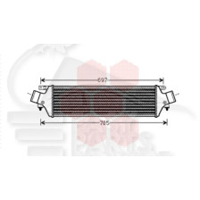 ECHANGEUR 2.0 JTDM  - 580 X 144 X 80 