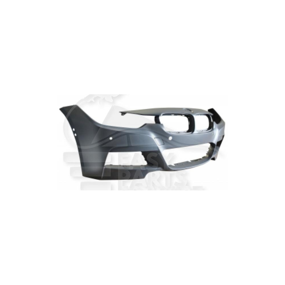 PARE-CHOC AVANT A PEINDRE AVEC PACKONTROL - SANS LAVE PHARE - AVEC VUE 360 ° - AVEC PARK ASST pour BMW S3 F 30