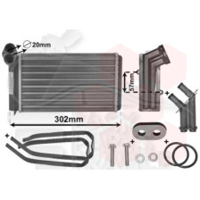 RADIA DE CHAUF TT TYPES 265 X 152 X 42 