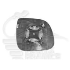 GLACE DE RÉTROVISEUR GAUCHE ASPHERIQUE pour VOLKSWAGEN TRANSPORTER