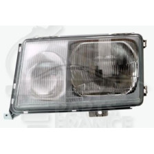 PHARE OPTIQUE GAUCHE H4+H3 REG PNEUMATIQUE → 08/89 pour MERCEDES CLASSE E - W124
