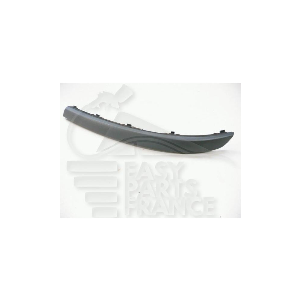 MOULURE DE PARE-CHOC AVANT-GAUCHE NOIRE pour OPEL COMBO