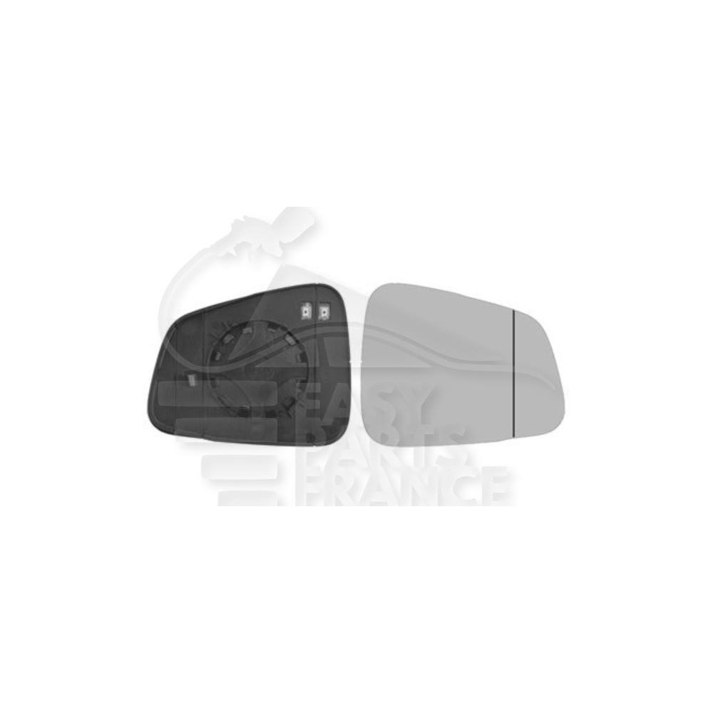 GLACE DE RÉTROVISEUR GAUCHE CHAUFFANT ASPHERIQUE pour OPEL MOKKA