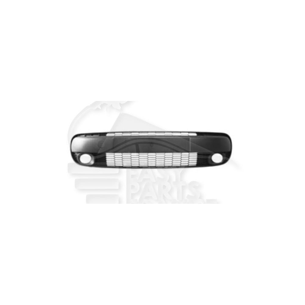 GRILLE DE PARE-CHOC AVANT INFÉRIEUR AVEC EMPLACEMENT ANTI-BROUILLARD pour FIAT 500