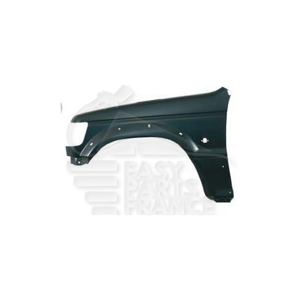 AILE AVANT-GAUCHE + EMPLACEMENT FEU + TROUS ELARGISSEUR pour MITSUBISHI PAJERO
