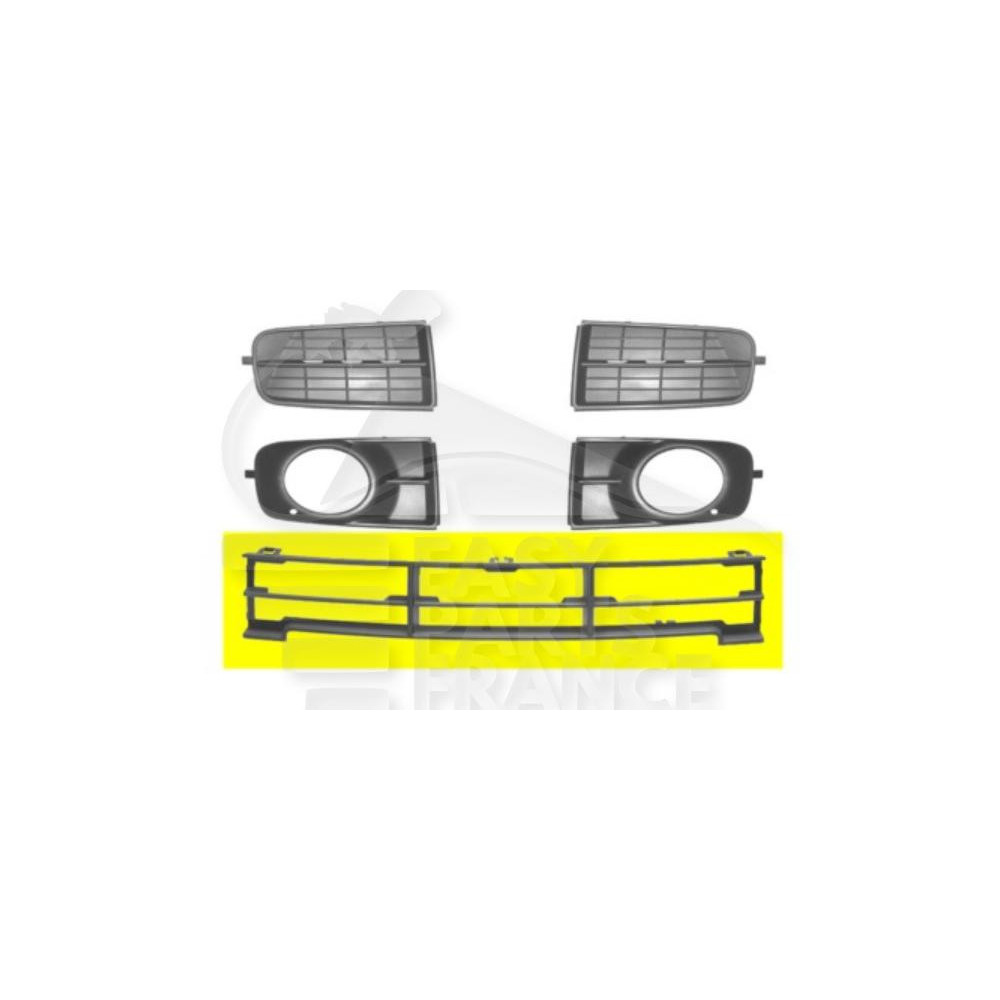 GRILLE CENTRALE DE PARE-CHOC AVANT → 09/04 pour ROVER 75