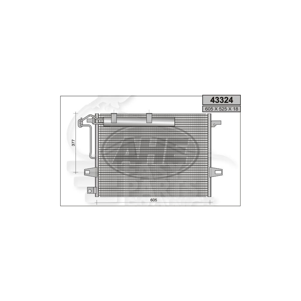 CONDENSEUR TOUS TYPES pour MERCEDES CLASSE R - W251
