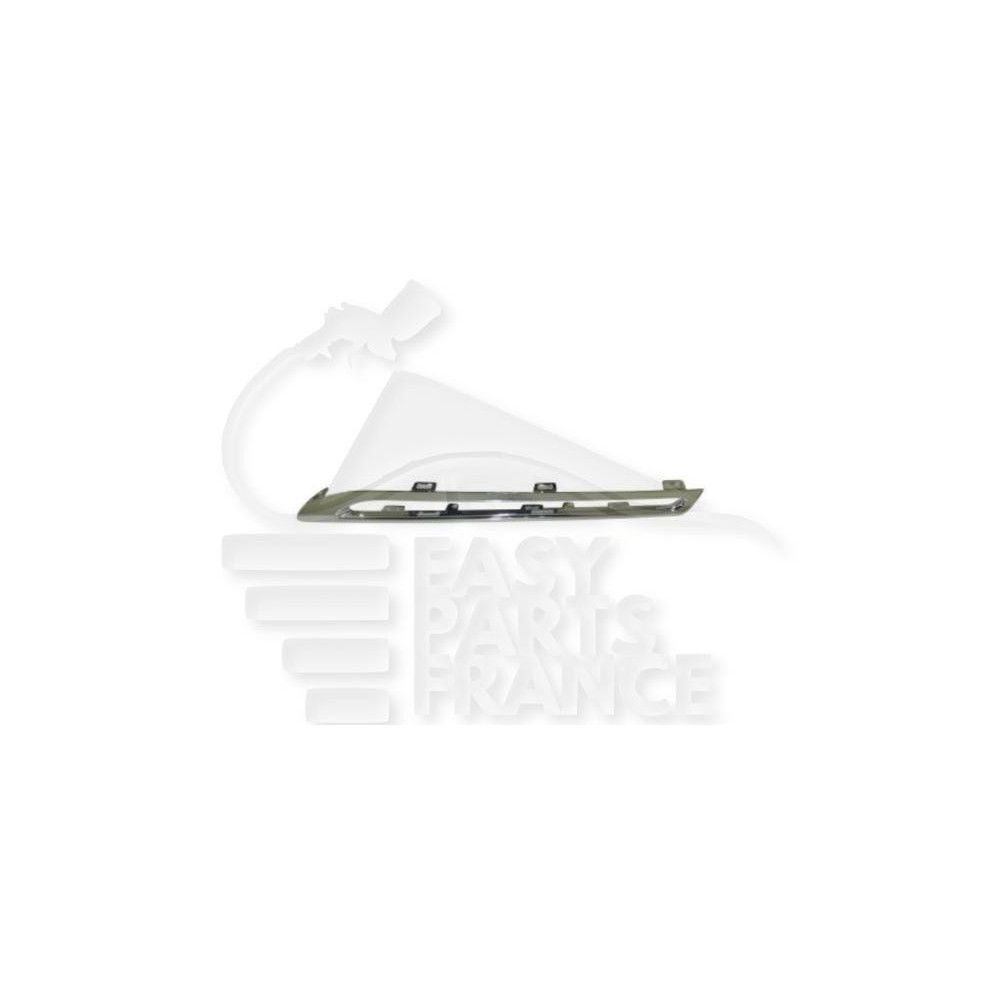 MOULURE INFÉRIEUR AVANT-GAUCHE DE GRILLE DE CALANDRE CHROMEE pour MERCEDES CLASSE GLC - X253/C253