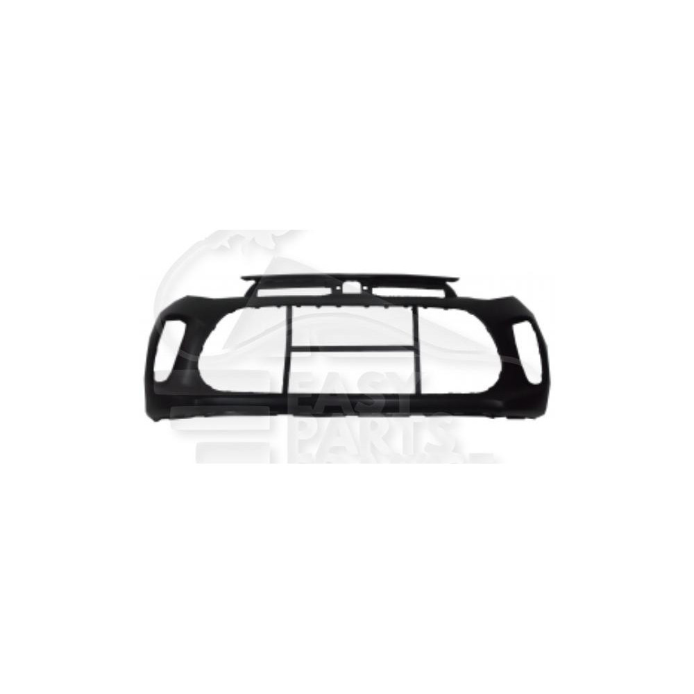 PARE-CHOC AVANT A PEINDRE SANS APPRET AVEC EMPLACEMENT ANTI-BROUILLARD pour KIA PICANTO